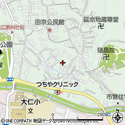 静岡県伊豆の国市田京67-6周辺の地図