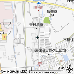 兵庫県西脇市日野町3周辺の地図