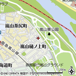 京都府京都市西京区嵐山樋ノ上町18-61周辺の地図