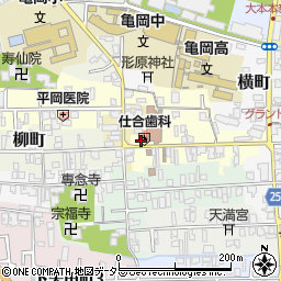 京都府亀岡市旅籠町27周辺の地図