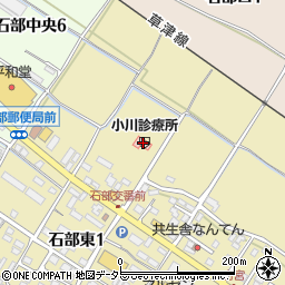 小川診療所周辺の地図