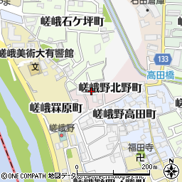 長村組家族寮周辺の地図