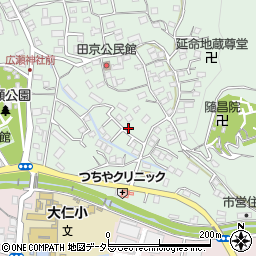 静岡県伊豆の国市田京67-5周辺の地図