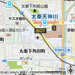 川津酒店周辺の地図