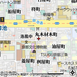 京都府京都市中京区木之下町289周辺の地図