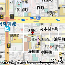 京都府京都市中京区木之下町274周辺の地図