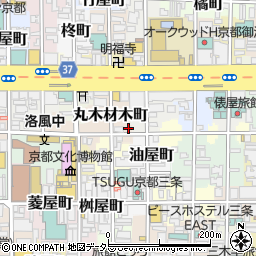 京都府京都市中京区木之下町302周辺の地図