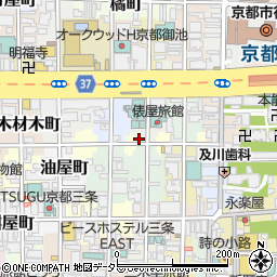 京ごふく丸正　姉小路周辺の地図