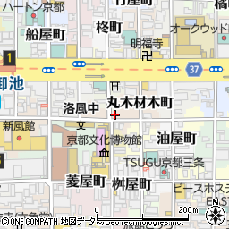 京都府京都市中京区木之下町288周辺の地図