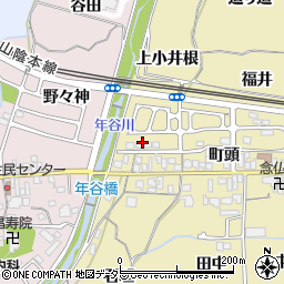 京都府亀岡市篠町柏原上小井根周辺の地図
