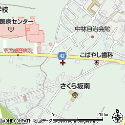 滋賀県草津市矢橋町1551周辺の地図