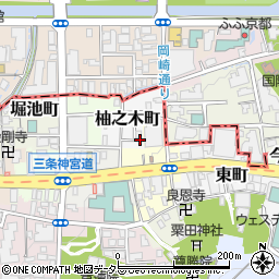 京都府京都市東山区柚之木町353周辺の地図