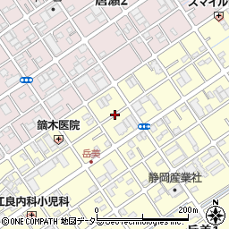 静岡県静岡市葵区岳美13周辺の地図