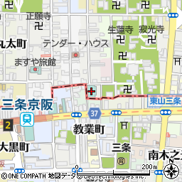 京都府京都市左京区和国町407-6周辺の地図