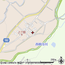 滋賀県蒲生郡日野町西明寺507周辺の地図