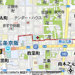 京都府京都市左京区和国町407-1周辺の地図