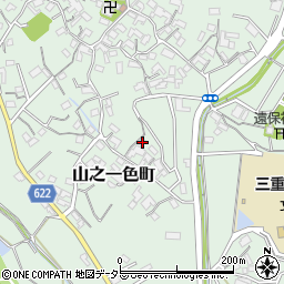 三重県四日市市山之一色町2163周辺の地図