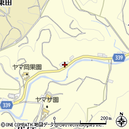 愛知県岡崎市駒立町アマヤケ周辺の地図
