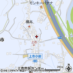 岡山県新見市上市631周辺の地図