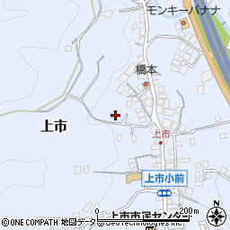 岡山県新見市上市581周辺の地図