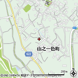 三重県四日市市山之一色町2114周辺の地図