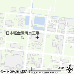 日本軽金属株式会社清水工場周辺の地図