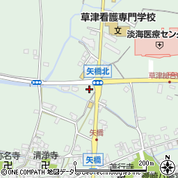 滋賀県草津市矢橋町1849周辺の地図