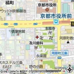 上島珈琲店周辺の地図
