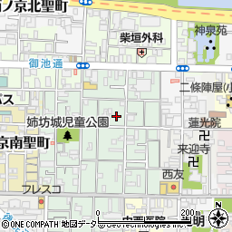 二条駅前　三浦内科クリニック周辺の地図