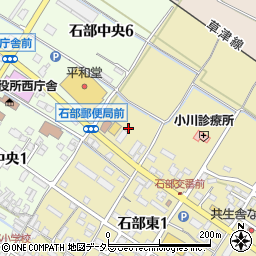 滋賀県湖南市石部東2丁目1周辺の地図