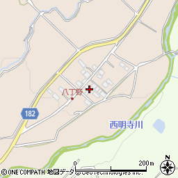 滋賀県蒲生郡日野町西明寺500周辺の地図