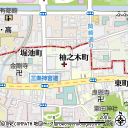 京都府京都市東山区柚之木町355周辺の地図