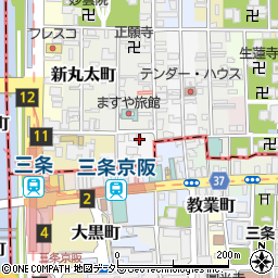 京都府京都市左京区超勝寺門前町94周辺の地図