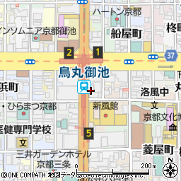 沖電気工業株式会社　京都支店周辺の地図