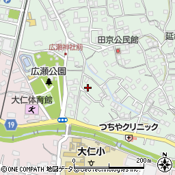 静岡県伊豆の国市田京80-1周辺の地図