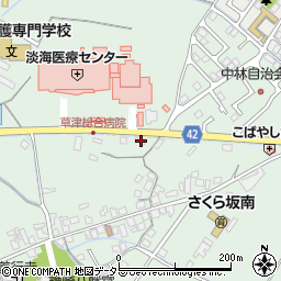 滋賀県草津市矢橋町1562周辺の地図