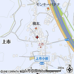 岡山県新見市上市631-13周辺の地図