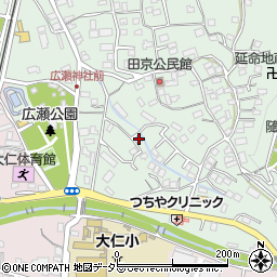 静岡県伊豆の国市田京79-14周辺の地図