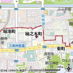 京都府京都市東山区柚之木町353-19周辺の地図