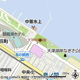 滋賀県大津市島の関14周辺の地図