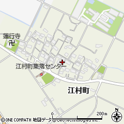 三重県四日市市江村町843周辺の地図