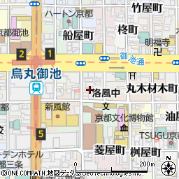 京都府京都市中京区笹屋町444-1周辺の地図