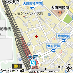 名鉄協商大府駅前第４駐車場（軽専用）周辺の地図
