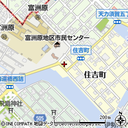 上吉屋商店周辺の地図