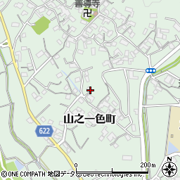 三重県四日市市山之一色町2166周辺の地図