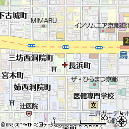 京都府京都市中京区神明町周辺の地図
