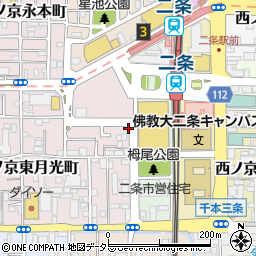＊京都市中京区西ノ京小倉町123[和田]駐車場周辺の地図