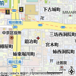 ジオ京都御池油小路ザ・テラス周辺の地図