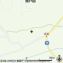 愛知県新城市作手黒瀬井之上周辺の地図