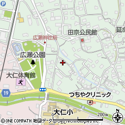 静岡県伊豆の国市田京79-8周辺の地図